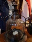 Candle Holder Light Lantern With  Glass Dome