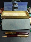 Vintage 1950 s Linden Lever Fill Fountain Pen And Pencil Set