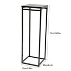 Rectangle Wedding Table Centerpiece Metal Flower Stand Wedding Decoration Rack