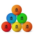 Mini Hockey Balls - 6 Soft Foam Balls For Knee And Floor Hockey - 2  Multi