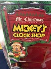 Disney Mr Christmas Disney Mickey s Clock Shop 1993 Tested Sings Lights W Box 