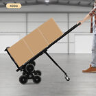 400 440 500lbs Heavy Duty Stair Climbing Cart Folding Hand Truck Dolly W  Wheels