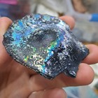 Rare Roman Glass Fragment Beautiful Patina Collectible Decor 200 Bc Very Rare