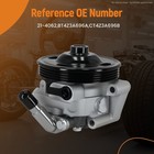 Power Steering Pump For Ford Edge 3 5l 3 7l 2011-2014 21-4062 Bt4z3a696a
