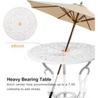 Outdoor Bistro Table   Chairs Set 3 Piece Patio Furniture Garden Dining Set New