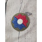 Us Army 9th Infantry Division Patch Vietnam War Merrowed Edge Insignia Vtg 60s