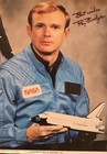 Roy D  Bridges Sts-51-f Shuttle Astronaut Signed Original Nasa 8x10 Litho Photo 