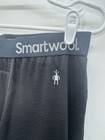 Smartwool Merino 250 Base Layer Bottoms Black Thermal Hiking Pants Logo Mens M
