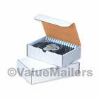 Literature Mailers White Corrugated Shipping Packing Protective Boxes 50 100