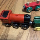 Wooden Train Brio Lot Of 7