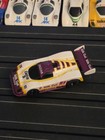 Afx Silk Cut Jaguar Xjr-9 Sl-002  Ho Slot Car Tomy Aurora White Maroon Near Mint