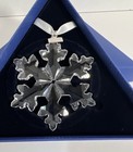 Swarovski   Annual Edition   Christmas Ornament 2016 Snowflake Crystal With Box