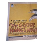 The Goose Hangs High 1925 Movie Poster Lobby Display  Ooak  Super Rare Lost Film