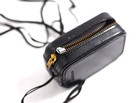 Sekonic Micro-leader Black Leather Light Meter Case With Strap  excellent 