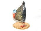 1940s Composition Painted Thanksgiving Turkey Decoration  Germany