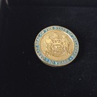 Vintage Pin Great Seal Of The State Of Delaware 30 Years Employee Service Award