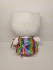 Ty Beanie Babies Sanrio 6  Inch Hello Kitty Rainbow Dress