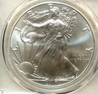 2017 Pcgs Ms70 John Mercanti Silver Eagle Dollar  1 Coin 1 Of First 1000 Struck 