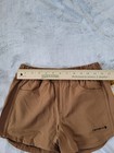 Carhartt Girls Medium  10  Rugged Flex Ripstop Shorts Brown Wicks Sweat 3 inseam