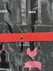 Grill Instructor Bib Apron One Size Adult Black Pockets Bbq Outdoors Camping Dad