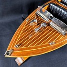 1940 Chris-craft Barrel Back Runabout Model Wood Metal Lacquer Read
