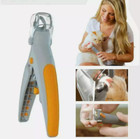Pet Nail Pet Care Clippers Trimmer With Led Light 5x Magnification For Cats Dogs