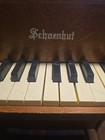 Antique Schoenhut Wooden Child s Toy Upright Piano 25 Key Works  read 