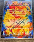 Eric Clapton Edward Vela Art Card 25 50