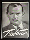 Lawrence Tibbett 1943 Booking Ad Musical Performer Concert Baritone