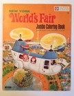 Original 1964-65 New York World s Fair Jumbo Coloring Book And Paper Doll Book