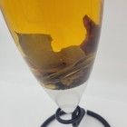Infused Vinegar Decorative Bottle Chili Peppers Iron Stand Kitchen Decor 15 5 