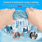 1-20 X Ice Cooling Towel Neck Wrap For Sports Running Jogging Gym Chilly Towels