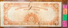 1922 United States Large Size Gold Certificate  10 Fr  1173m  mule 