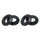 4 Pcs Black Kayak Paddle Drip Rings Antislip Stop Collars Canoe Fishing