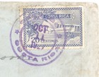 1927 Costa Rica Airmail Cover To Prague Czechoslovakia San Jose Cancel