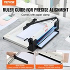 Vevor Paper Cutter 17  A3 Guillotine Paper Trimmer 400 Sheet Capacity Metal Base
