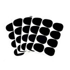 40 Pack Saxophone Mouthpiece Cushions Alto Tenor Clarinet Adhesive Patches Black