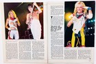 Van Halen David Lee Roth Interview-1983 4pg Magazine Article   Poster Clipping