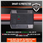25ft Jumper Cables  1-gauge 800a Heavy Duty Jumper Battery Cables 25 Ft Booster 