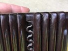 Antique Vintage Delco Tube Radio Bakelite Art Deco Ribbon 1940s