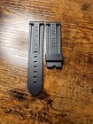 Panerai Watch 24 22mm Black Oem Caoutchouc Rubber Dive Strap Mx0011qq