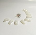 Lamour Aguila Curve Natural Tips - 500ct Each Size -  choose From Size 0-10 