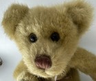 First Main Minky Brown Teddy Bear Plush Mint Feet Ribbon Bow Item 1402 Stuffed