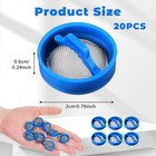 20 Pcs Washing Machine Water Filter Hose Inlet   