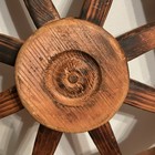 Solid Wood Ship Wheel  helm  