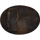 Gary Prazen Rocky Mountain Coal Mine Rescue Miner Mining Vintage Belt Buckle