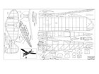 Buccaneer Standard F f 66  Wingspan Rc Model Airplane Printed Plans   Templates