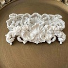 Angel Baroque Fondant Border Mold Scroll Lace Fondant Silicone Molds For Crafts