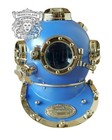 Vintage 18 Inch Diving Helmet Us Navy Mark V Antique Divers Helmet Halloween New