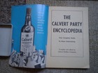 1960 The Calvert Party Encyclopedia - Your Complete Guide To Home Entertaining